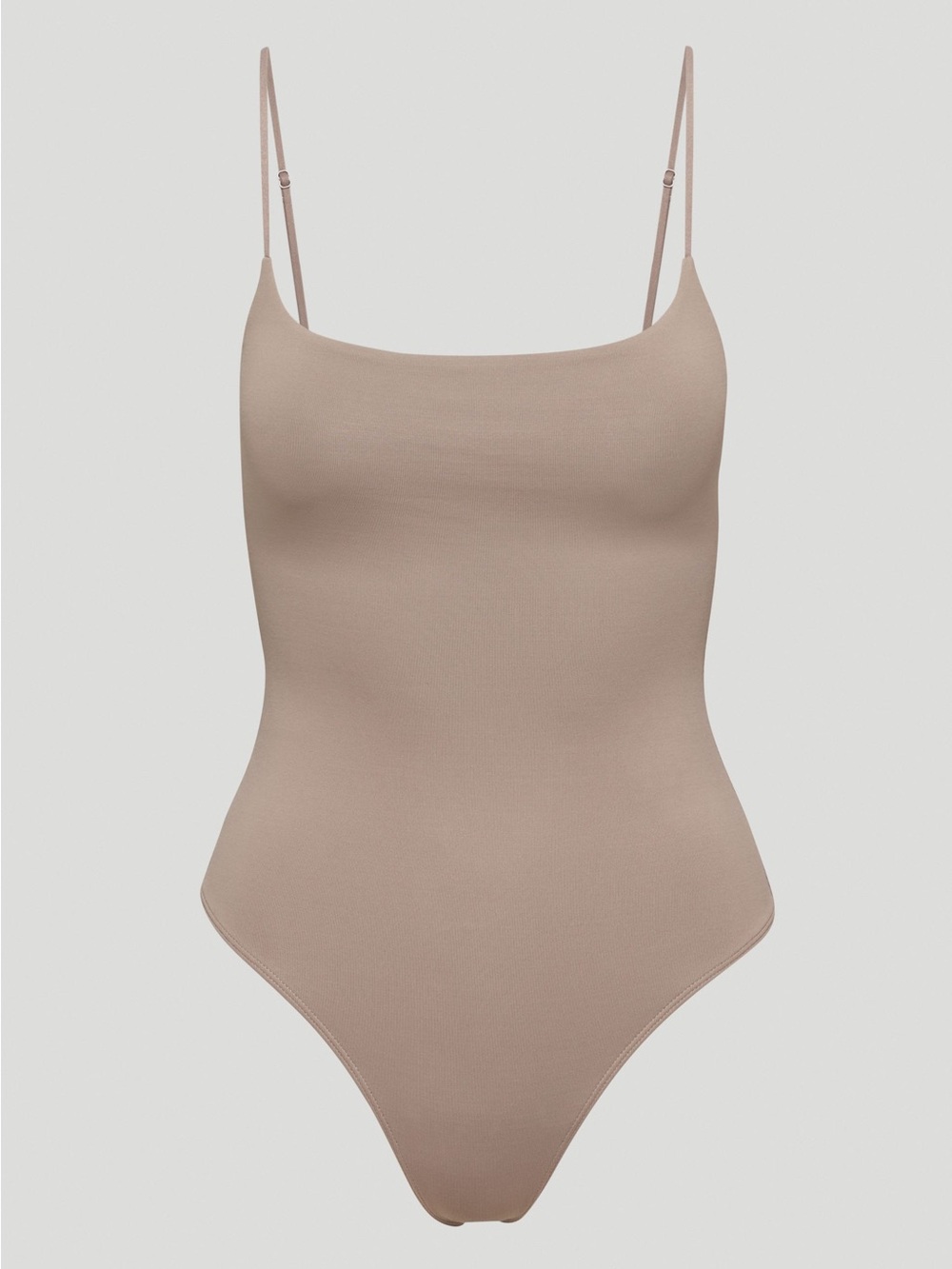 Aritzia Original Contour Float Cami Bodysuit Tank Top in Warm Taupe Medium